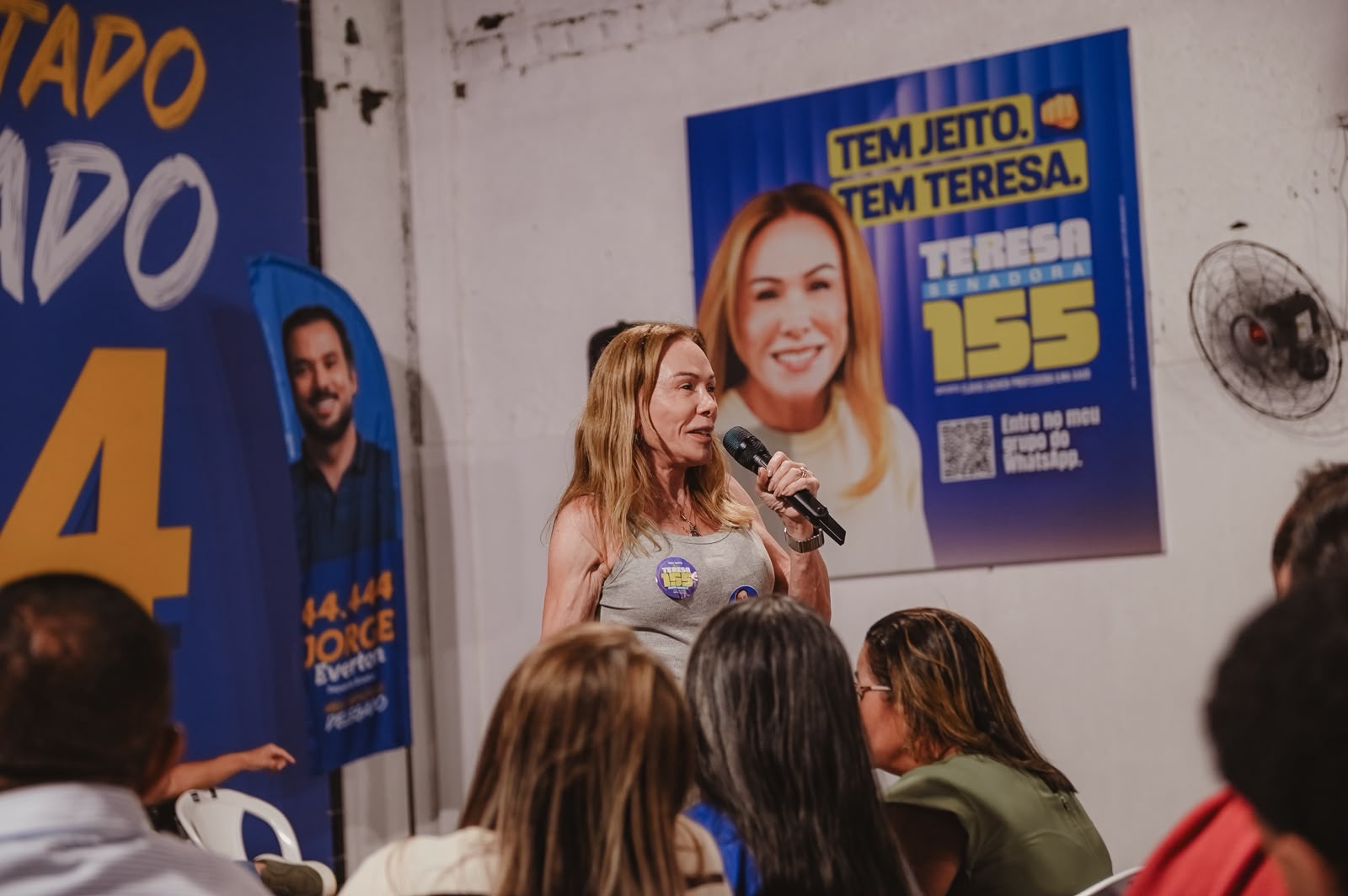 Reta final: Teresa abre vantagem com a soma do 1º e 2º votos com 30,74% das intenções para o Senado 